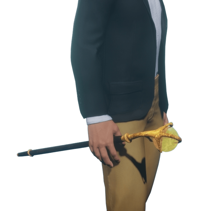 chicken claw scepter - male