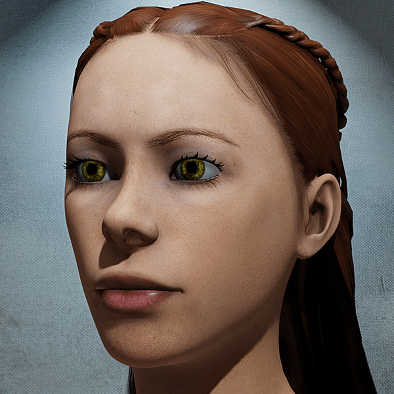 Avatar 2.0 Compatible Female 4K Photo based with underwear in Texture