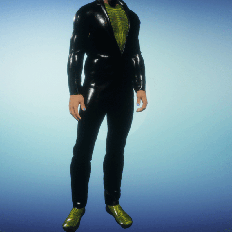 Suit Dragon Full Green