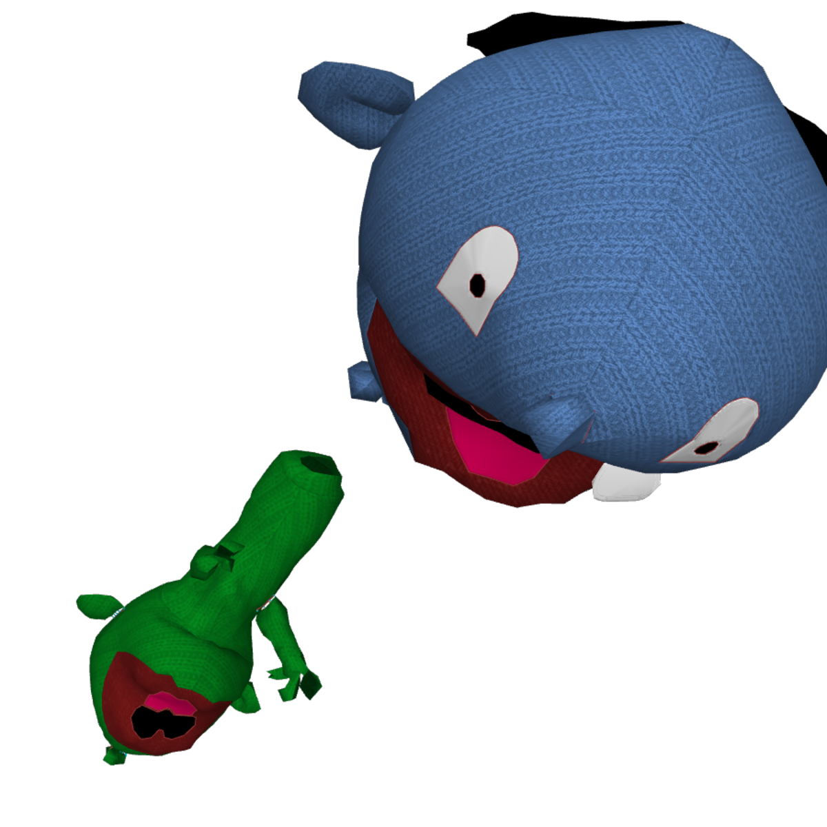 Puppets for each hand - female