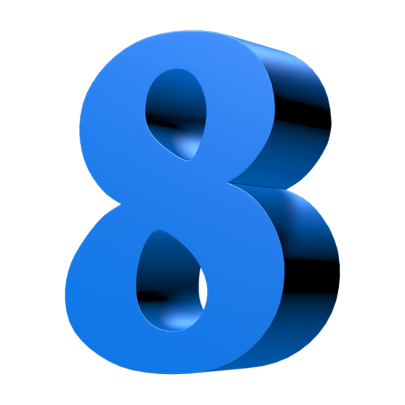 LOOT: Number 8 (Blue)