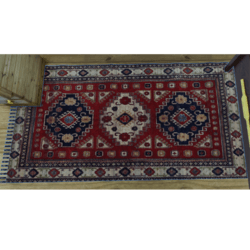 Trampled Blue Persian carpet