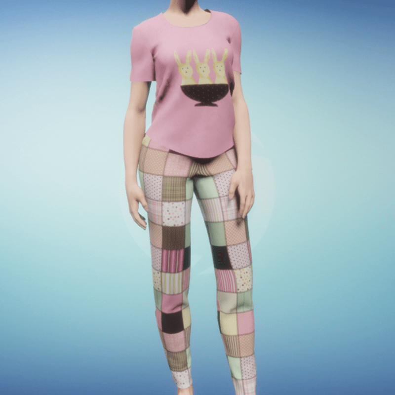 Bowl of Bunnies Pajamas