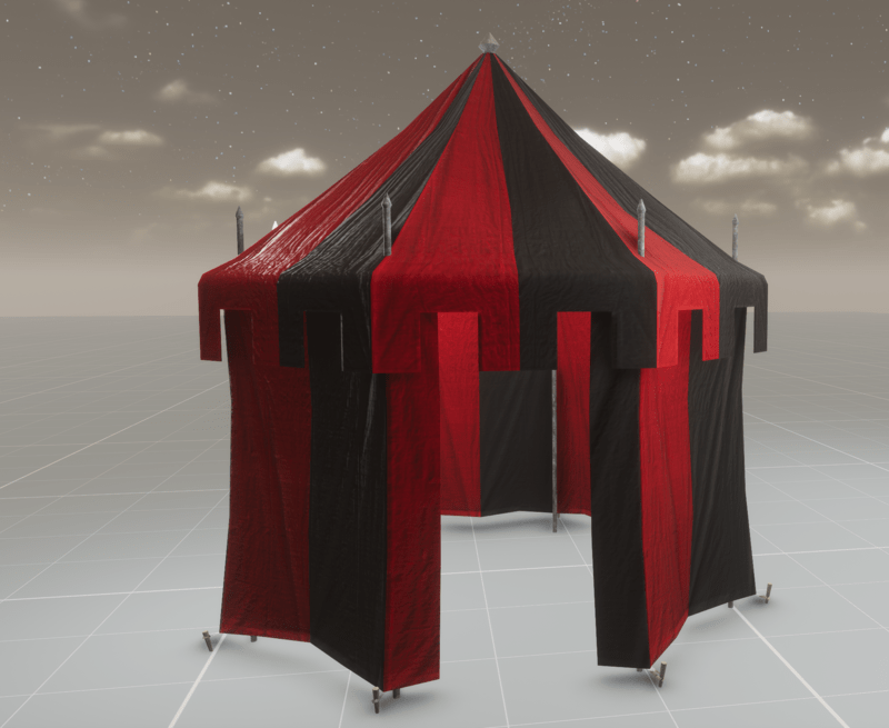 Medieval Style Tent_D