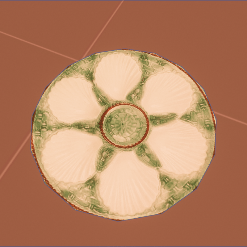 Decorative Victorian Era Platter