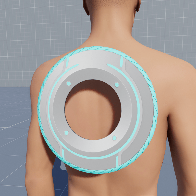 Memory Disc Wht Garment