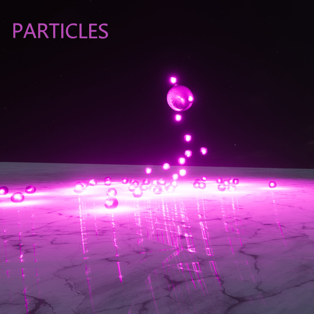 Ball Glow Purple with light