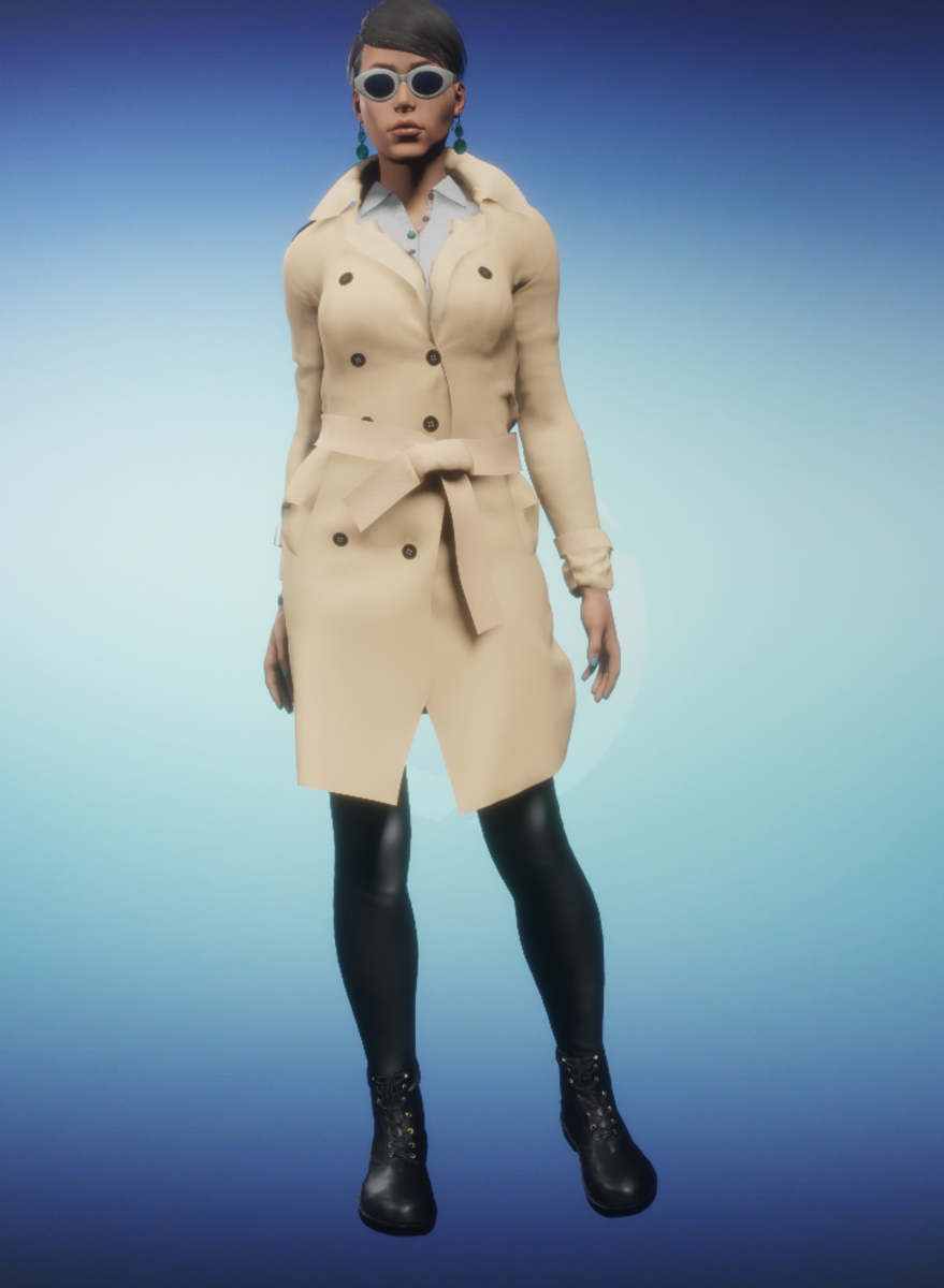Trench Coat Beige female