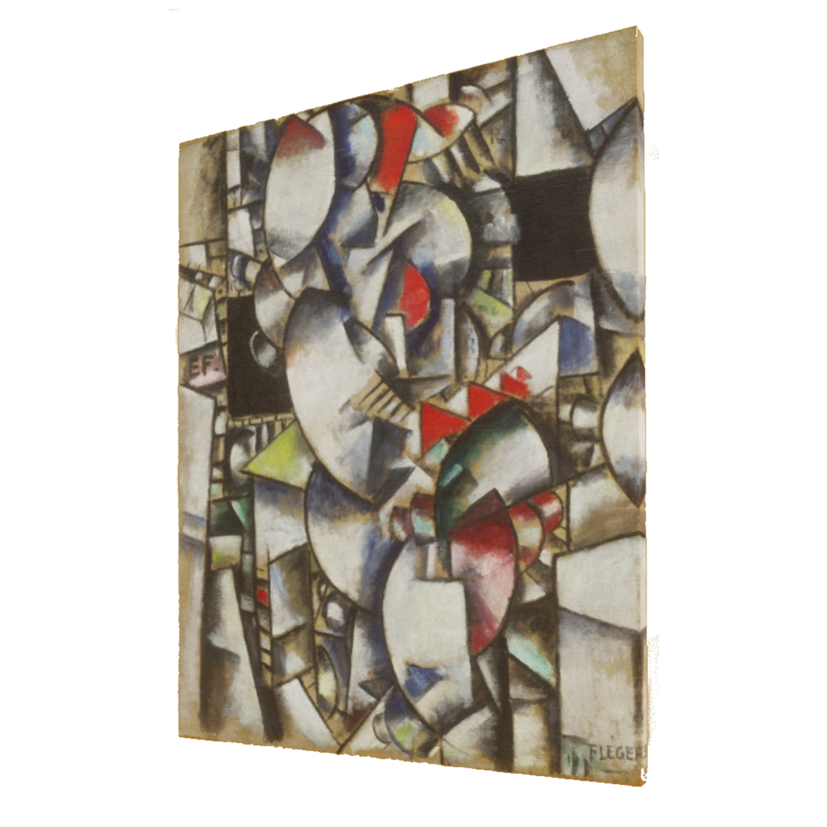 Le modele nu dans l'atelier - Painting, Art