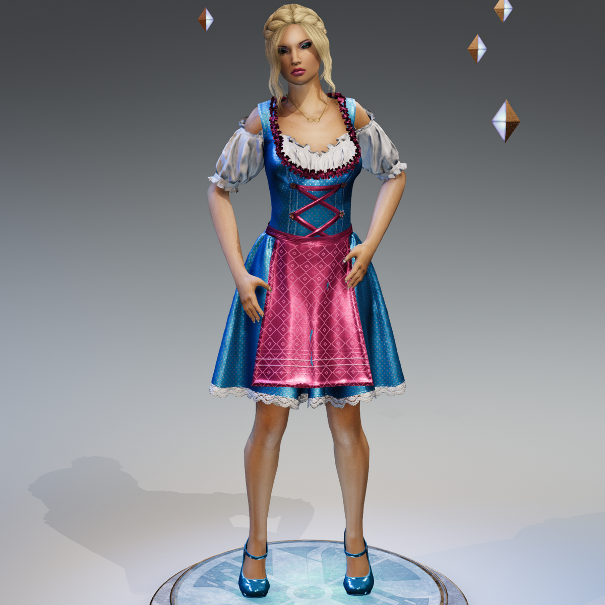 Oktoberfest Dirdnl Dress