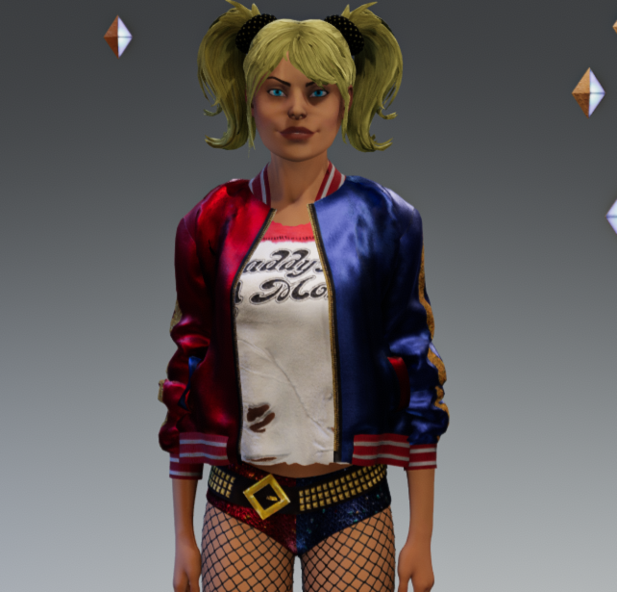 DEFAULT AV2 Halloween Harley Quinn Outfit