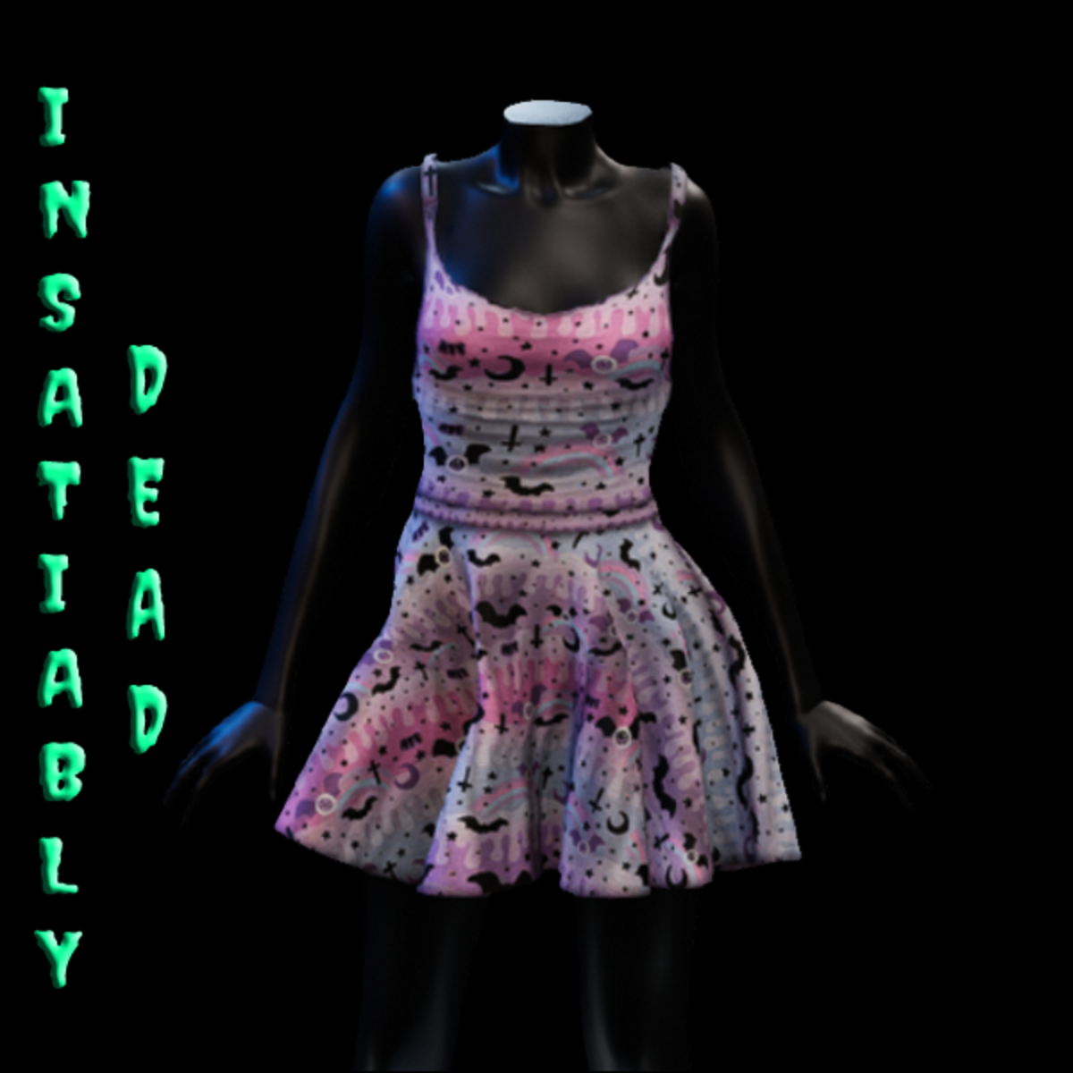 Pastel Goth Dress 3