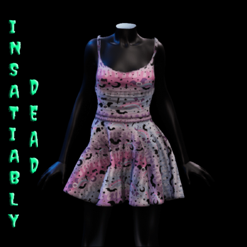 Pastel Goth Dress 3