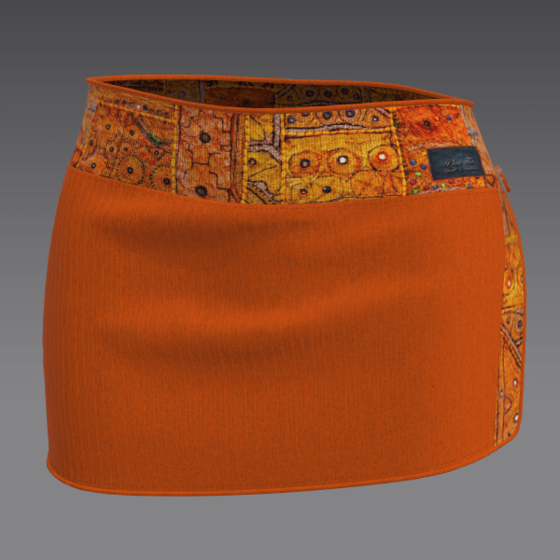 Skirt enri orange