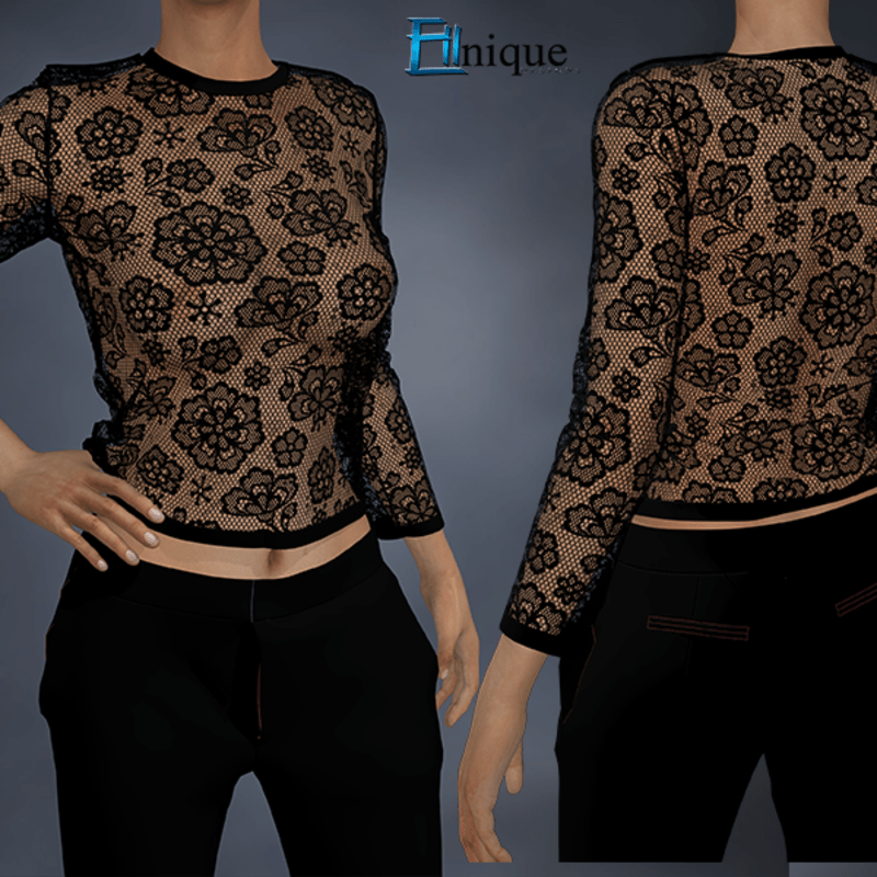 Anna Lace sweater