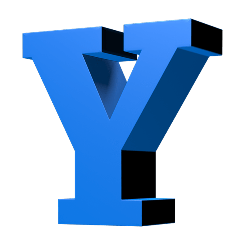 LOOT: Letter Y (Blue)