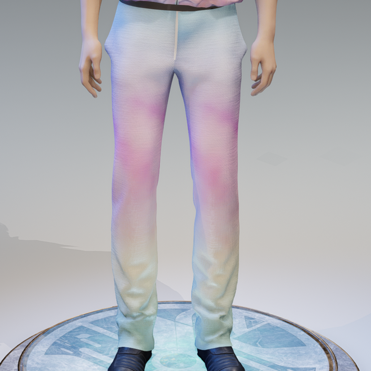 Pastel Kawaii Denim Pants