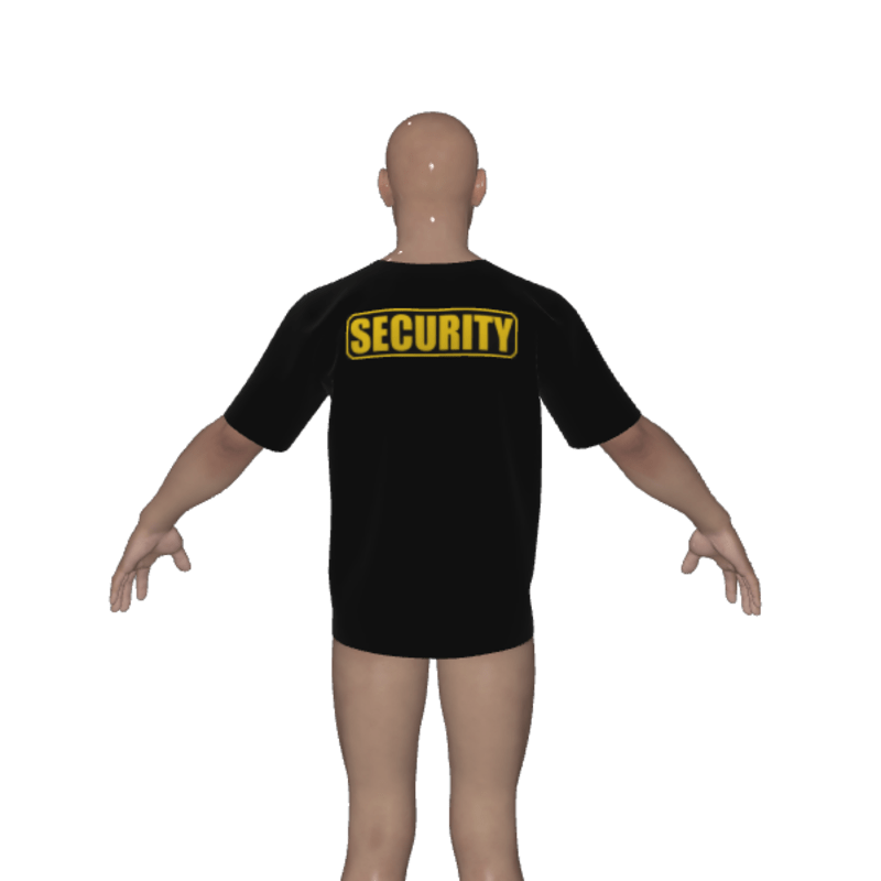 Men's Security Tshirt