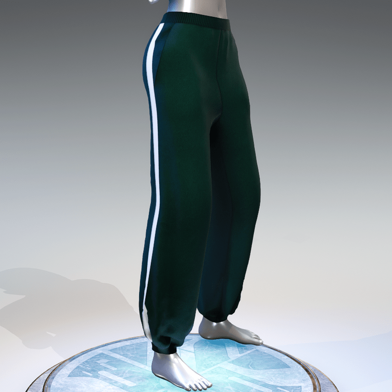 "Squid game" style sweat pants female