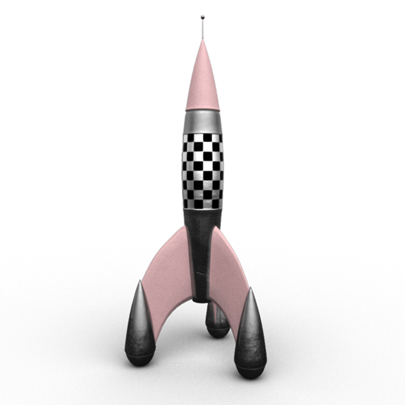 Vintage Rocket Pink
