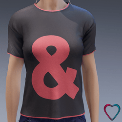 Women TeeShirt - Ampersand