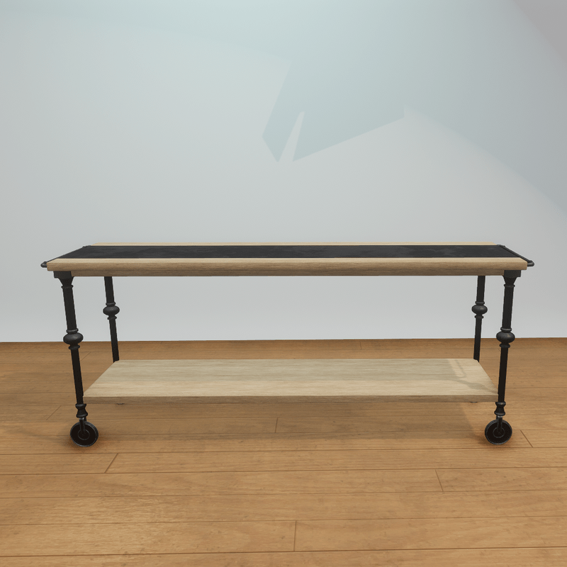 Birch Wood Large Console