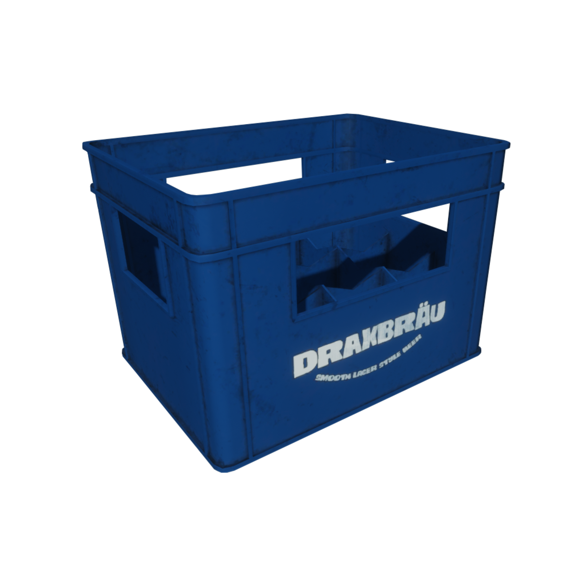 Draxbrau beer case empty