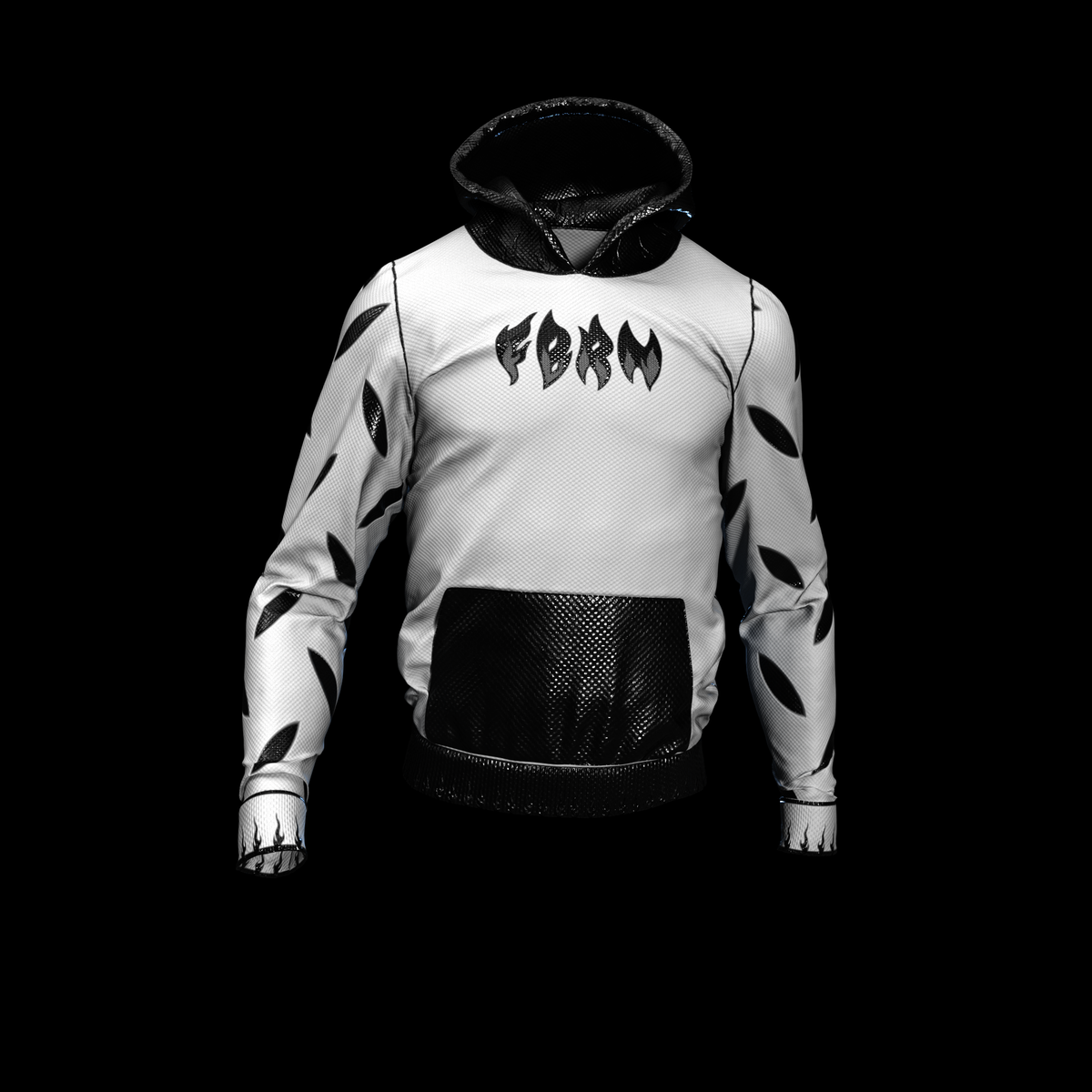 Hoodie FBRN White