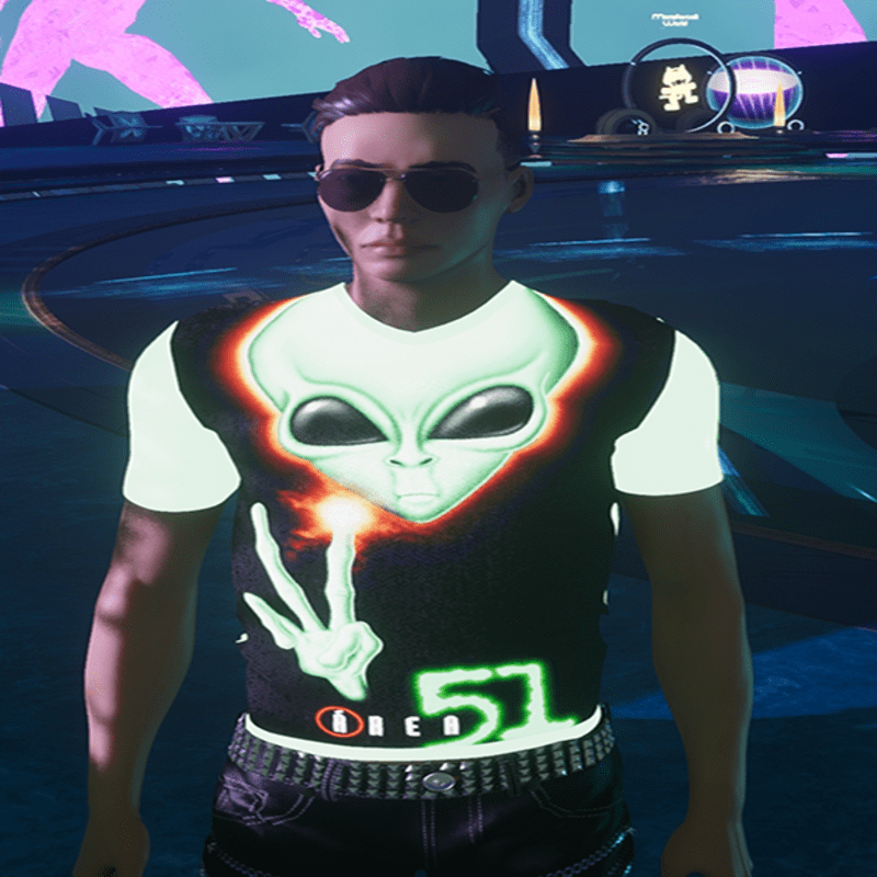 [INTOXICATED[ mens Area 51 shirt FREE!