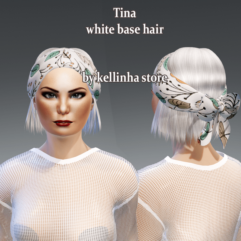 tina white base hair