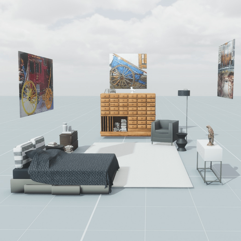 Visions Bedroom (full furnishings)