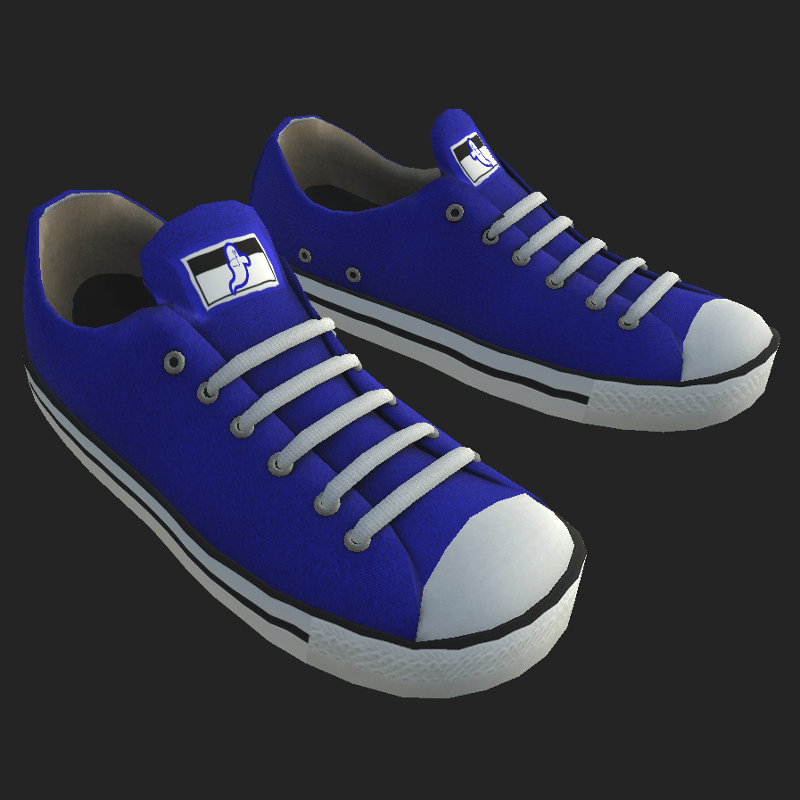 Sneakers Ghost blue female 2.0