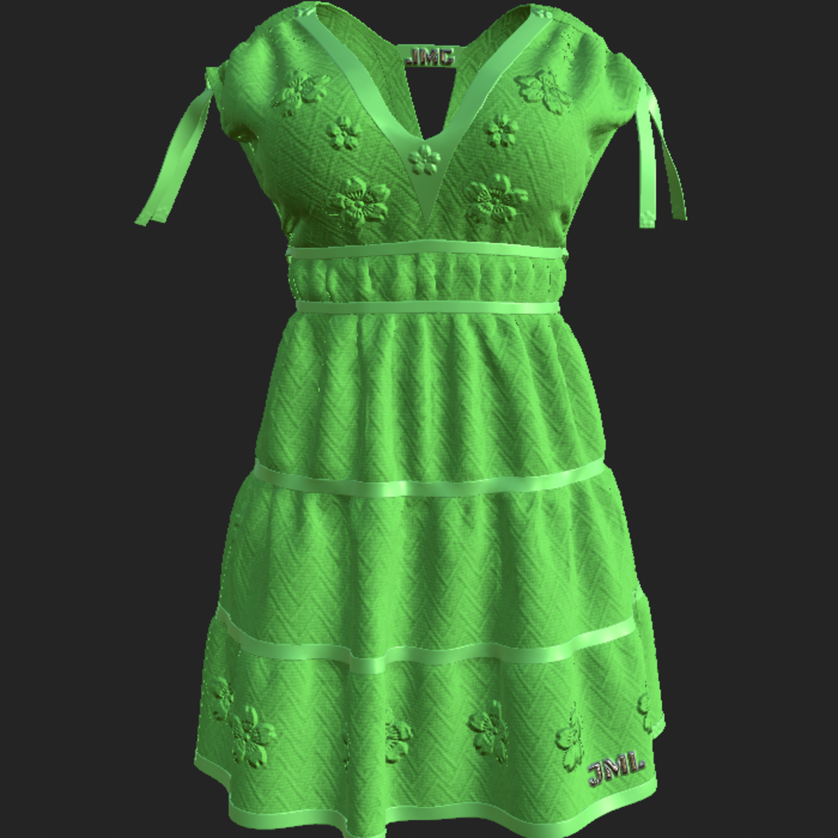 DROMA DRESS LIGHT GREEN