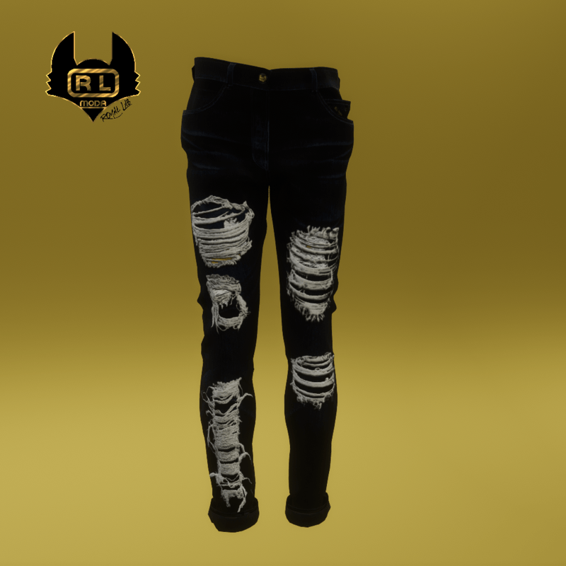 R.L.JEANS STRACCIATI_DARK BLUE