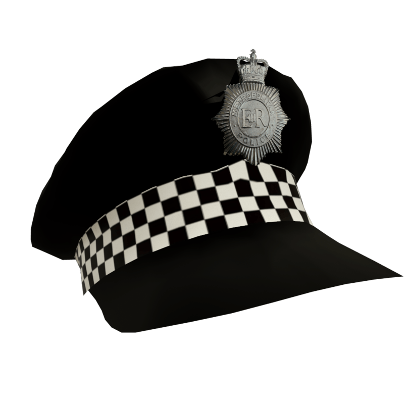 British Police Hat