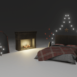 Christmas Bed