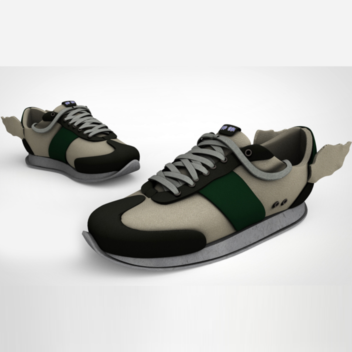 Messenger Sneakers Green