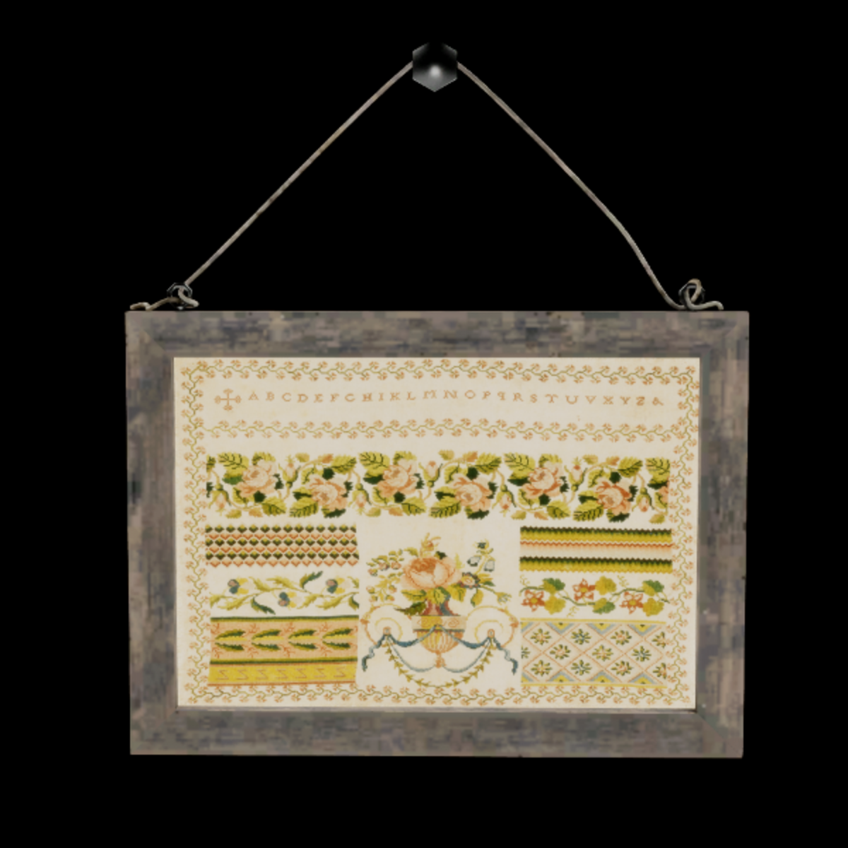 Hanging Frame with Sampler