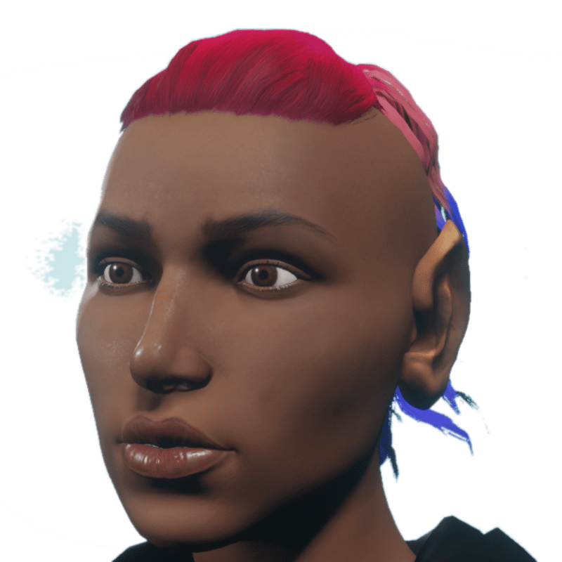 Pointed Ears (Dark shade - Female)