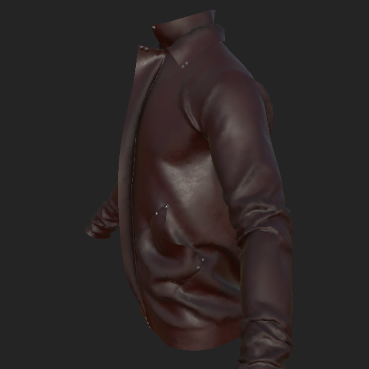 JACKET_ LEATHER 2 BORDEAUX