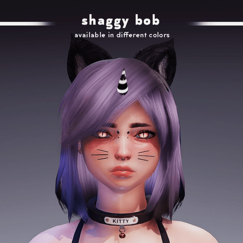 Shaggy Bob - Female Hair
