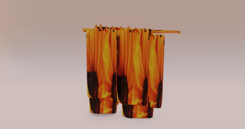 Fashion Fabric Sunflower Display