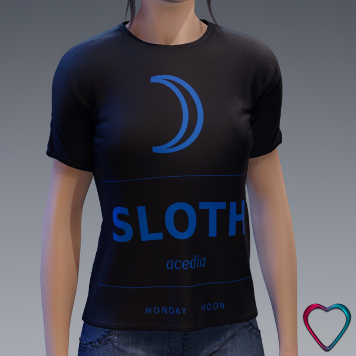 Women TeeShirt - 7 Deadly Sins - Sloth