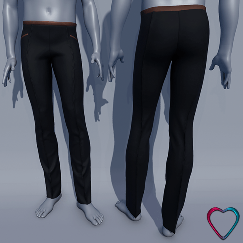 Men Formal Pants - Brown