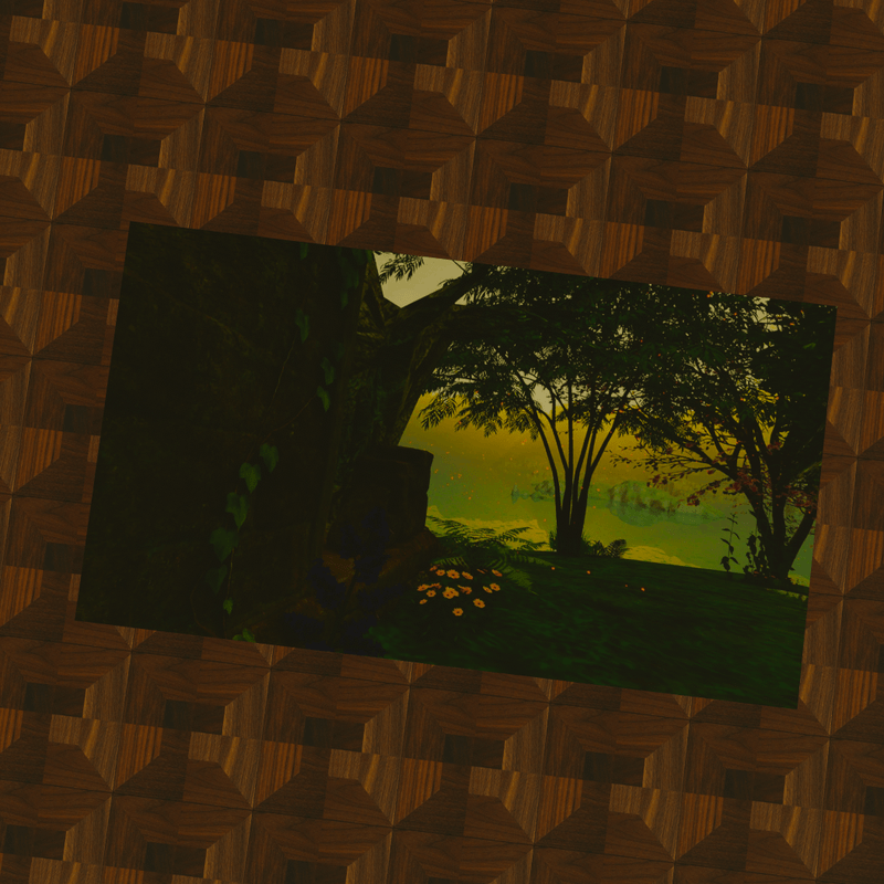 Ivy & Fireflies Painting