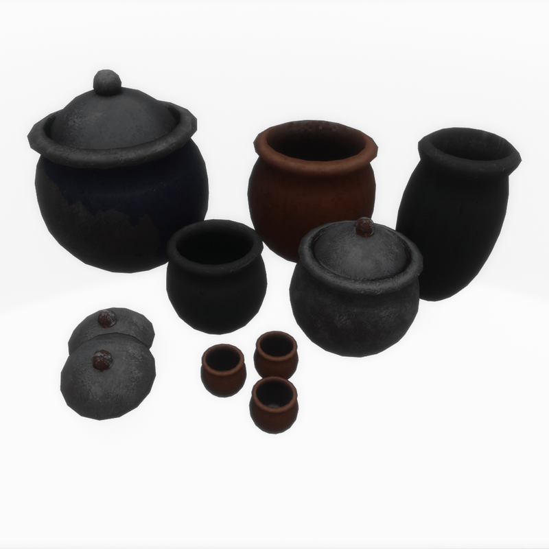 Single set of pots 2018 - A