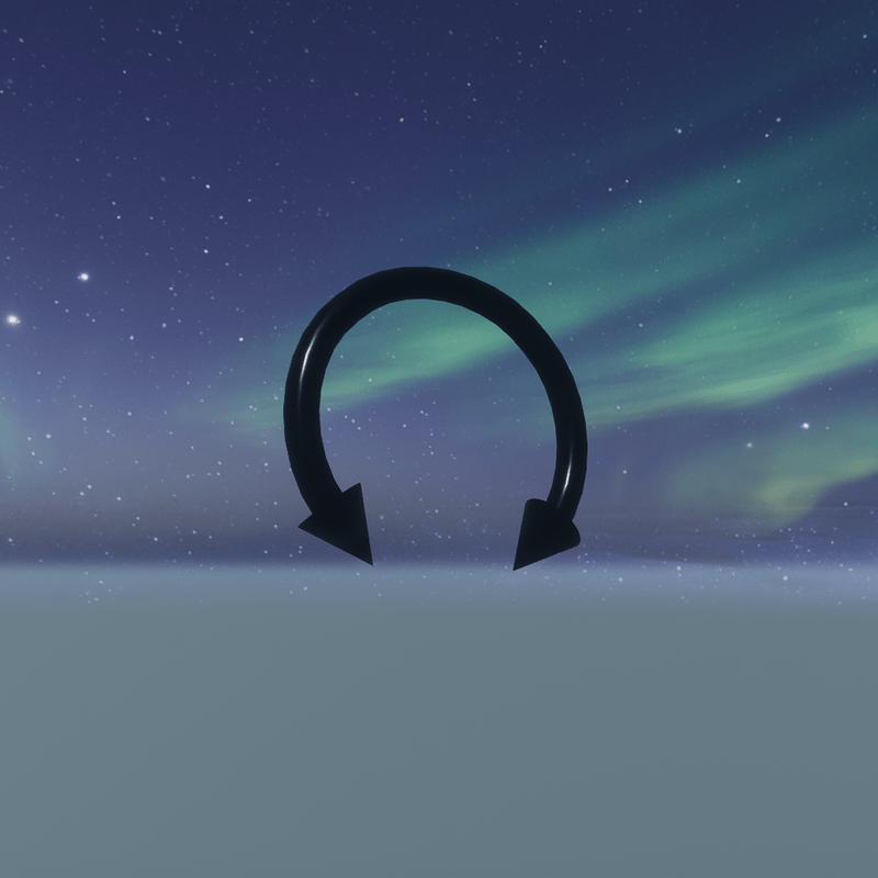 black spikey septum uwu