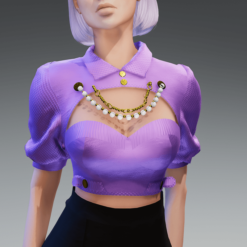 K-Top Luxe in Purple