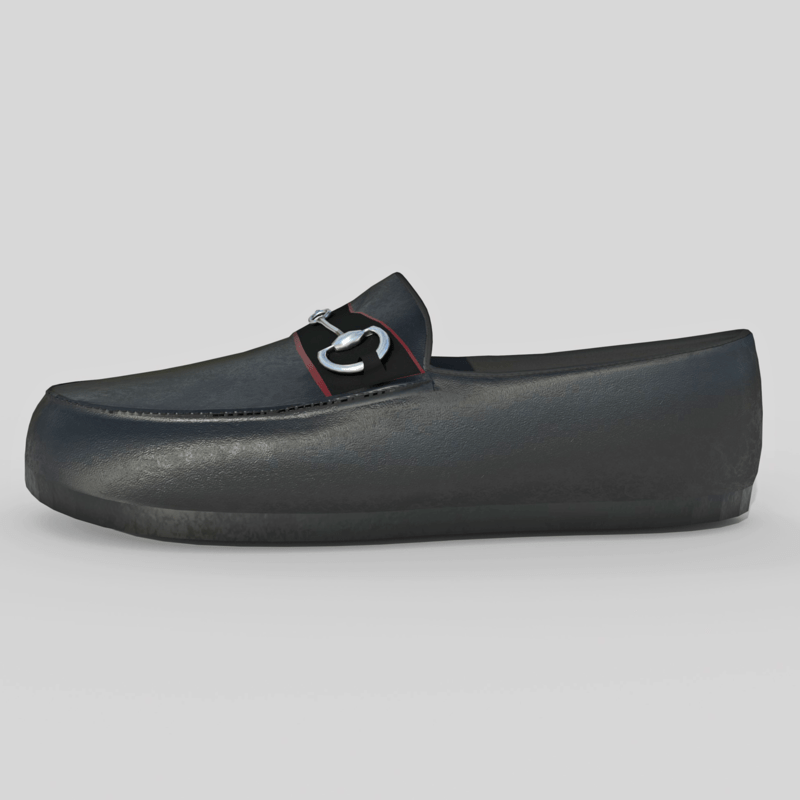 Men's Mocassin Shoes Black