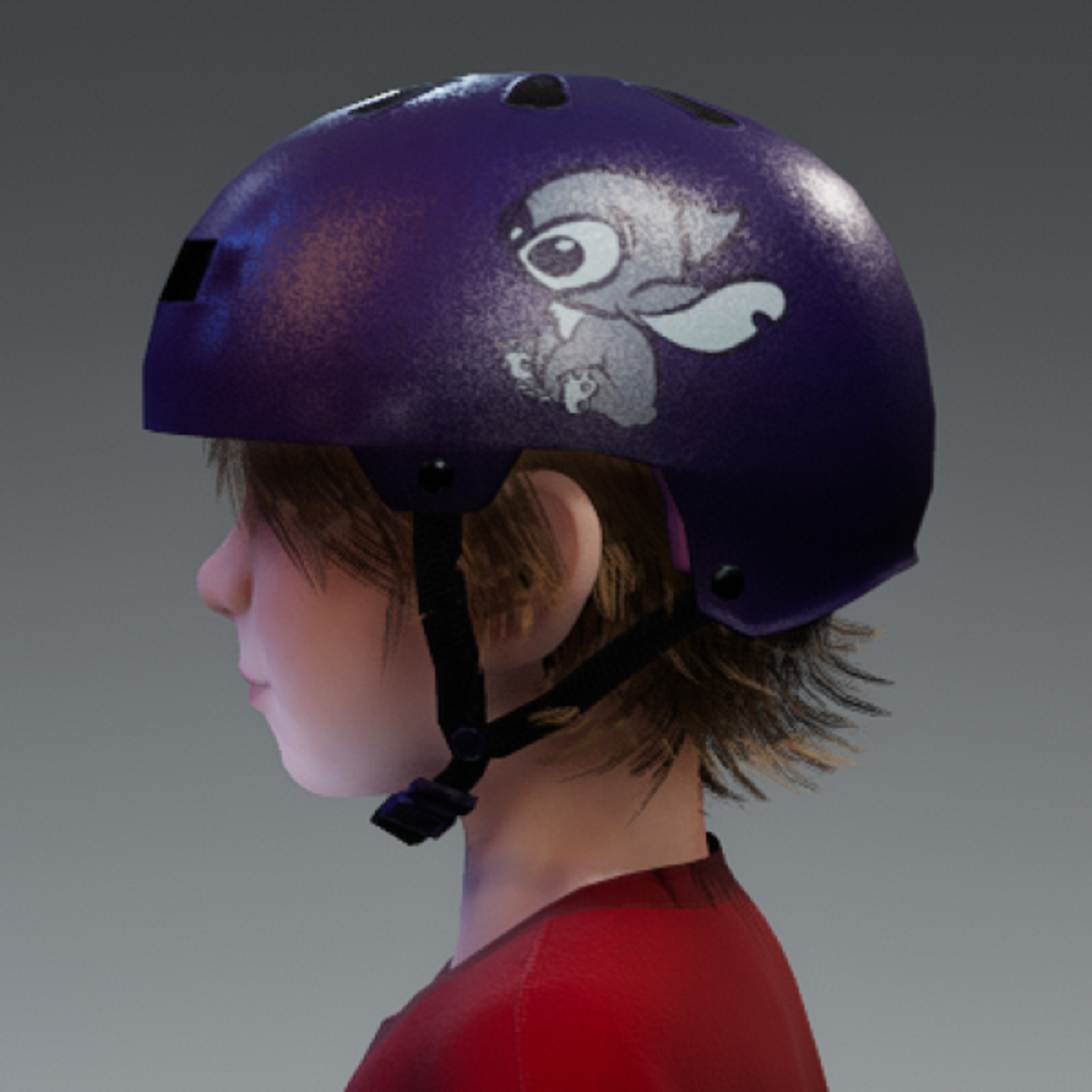 Loki Skate Helmet - Stitch